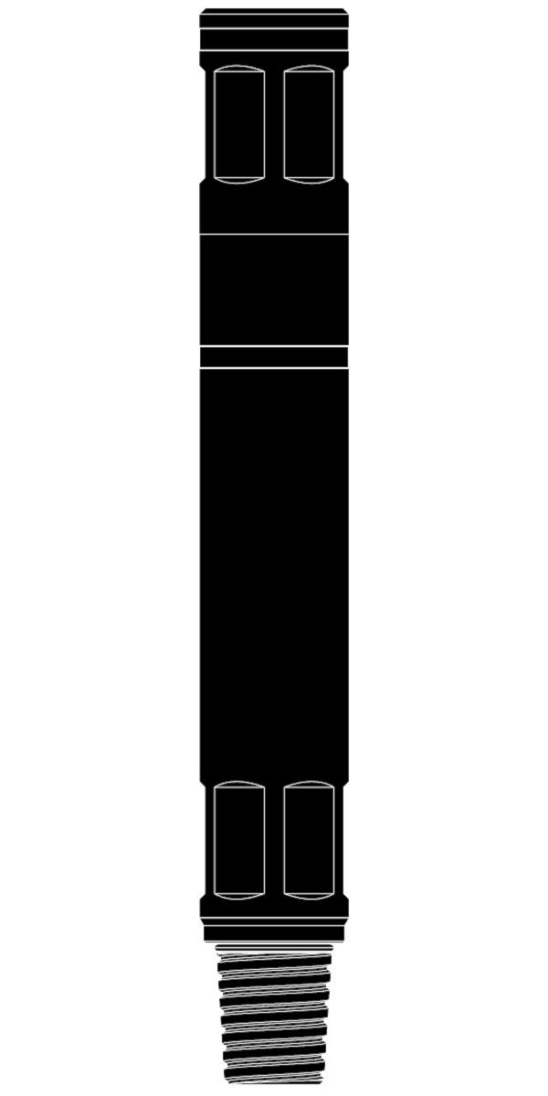 Double Flapper Check Valve Standard Coiled Tubing