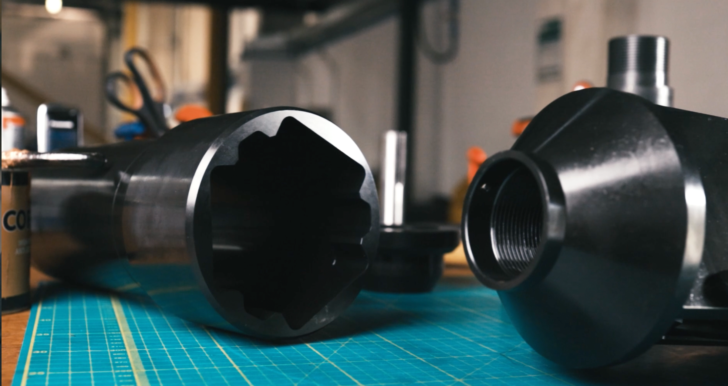 Wireline Tools On Workbench